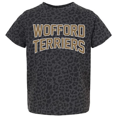 Youth Gameday Couture Leopard Wofford Terriers Fan Favorite T-Shirt