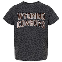 Youth Gameday Couture Leopard Wyoming Cowboys Fan Favorite T-Shirt
