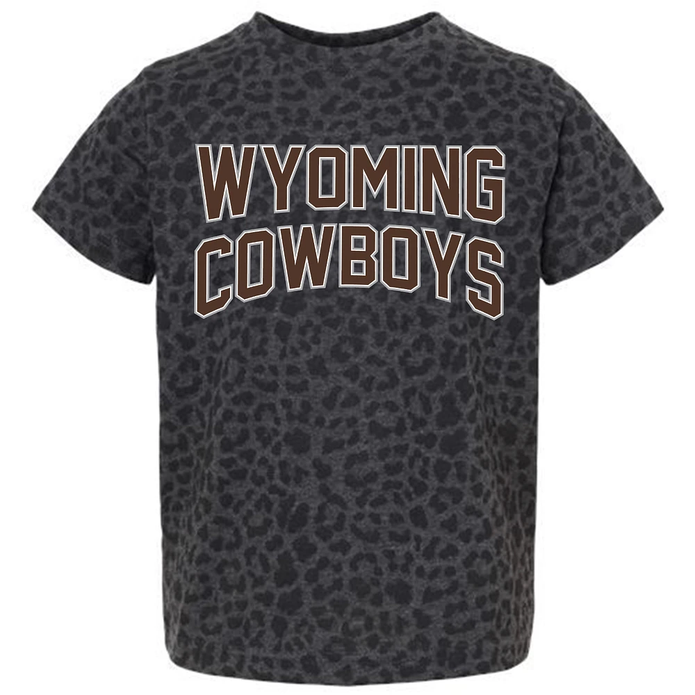 Youth Gameday Couture Leopard Wyoming Cowboys Fan Favorite T-Shirt