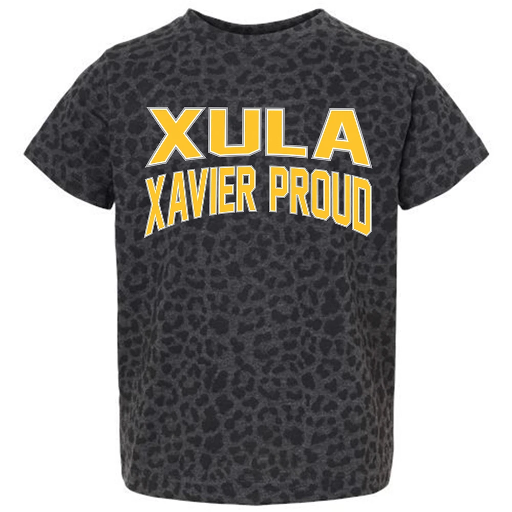 Youth Gameday Couture Leopard XULA Gold Fan Favorite T-Shirt