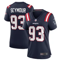 Women's Nike Richard Seymour Navy New England Patriots Retired Player Game Jersey