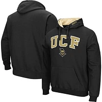 Men's Colosseum Black UCF Knights Arch & Logo 3.0 Pullover Hoodie