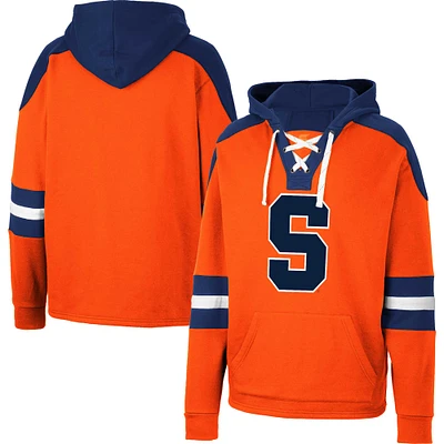 Men's Colosseum Orange Syracuse Orange Lace-Up 4.0 Pullover Hoodie