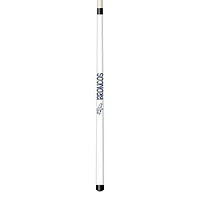 Imperial White Denver Broncos Short Billiard Cue