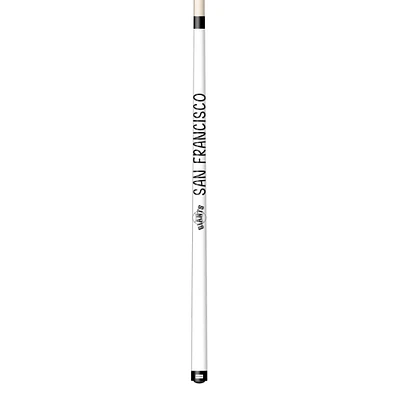 Imperial White San Francisco Giants Short Billiard Cue