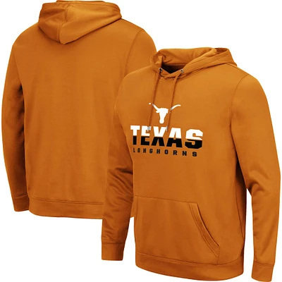 Men's Colosseum Texas Orange Longhorns Lantern Pullover Hoodie