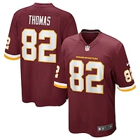 Men's Nike Logan Thomas Burgundy Washington Football Team Game Jersey