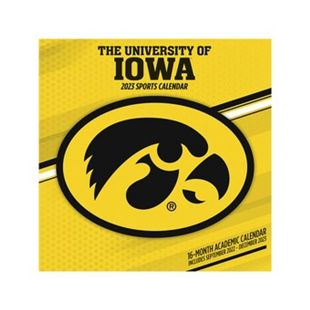 Iowa Hawkeyes 2023 16-Month Mini Wall Calendar