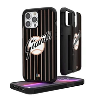 San Francisco Giants Primary Logo iPhone Pinstripe Cooperstown Design Rugged Case