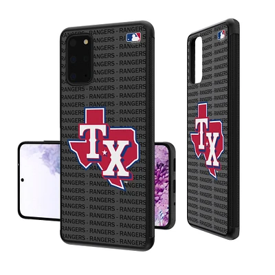 Texas Rangers State Logo Galaxy Text Backdrop Design Bump Case