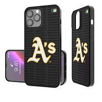 Athletics iPhone Text Backdrop Design Bump Case