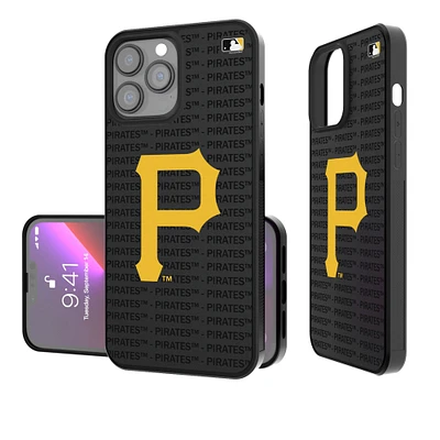 Pittsburgh Pirates iPhone Text Backdrop Design Bump Case