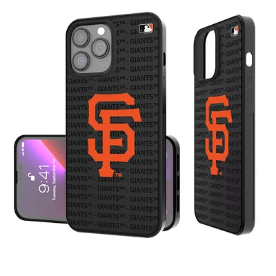 San Francisco Giants iPhone Text Backdrop Design Bump Case