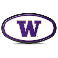 WinCraft Washington Huskies Oval Color-Covered Tailgate Hitch Cover