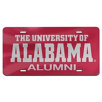 WinCraft Alabama Crimson Tide Team Logo 35 Laser Cut Acrylic License Plate