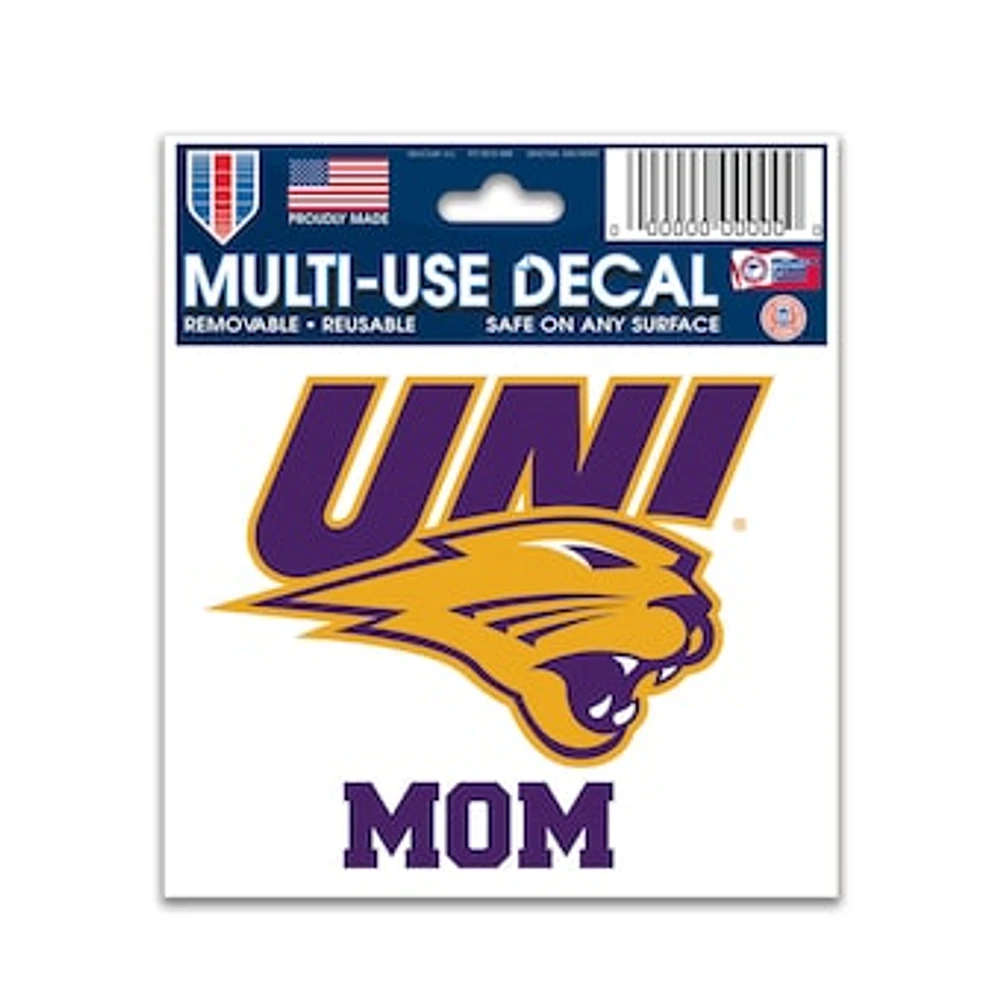 WinCraft Northern Iowa Panthers 3" x 4" Mom Multi-Use Decal