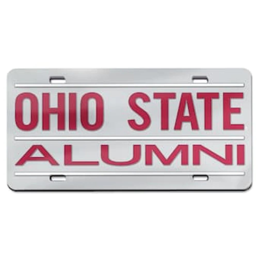 WinCraft Ohio State Buckeyes Alumni Laser Cut Acrylic License Plate