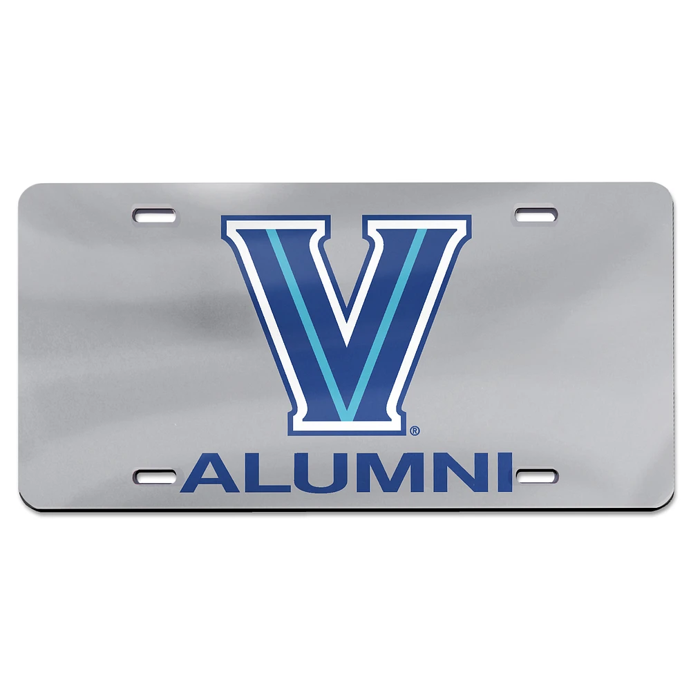 WinCraft Villanova Wildcats Alumni Laser Cut License Plate