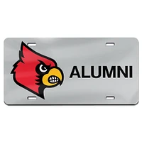 WinCraft Louisville Cardinals Alumni Laser Cut License Plate