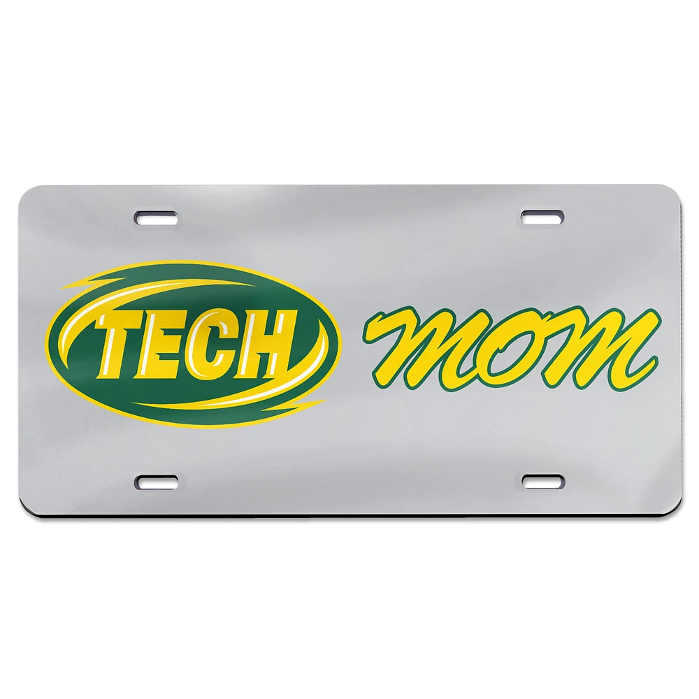 WinCraft Arkansas Tech Mom Laser Cut Acrylic License Plate