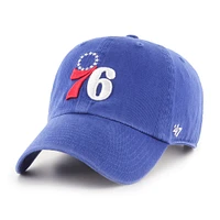 Men's Philadelphia 76ers '47 Royal Clean-Up Adjustable Hat