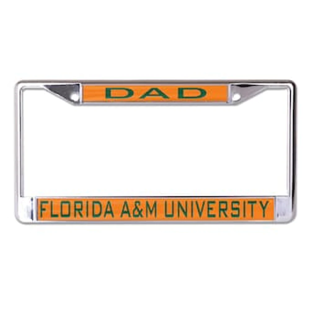 WinCraft Florida A&M Rattlers S/L Dad License Plate Frame