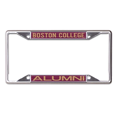 WinCraft Boston College Eagles Alumni School Supporter Laser Cut Metal License Plate Frame