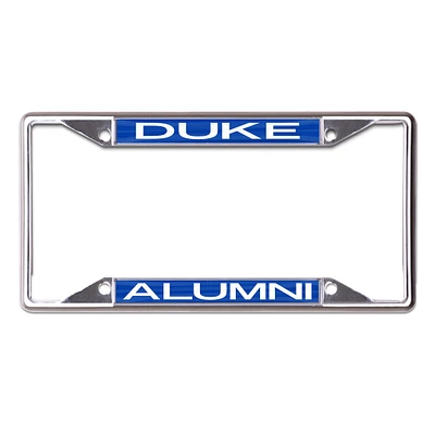 WinCraft Duke Blue Devils Alumni School Supporter Laser Cut Metal License Plate Frame