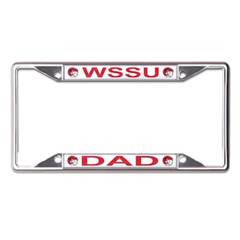 WinCraft Winston-Salem State Rams S/S School Printed Dad License Plate Frame