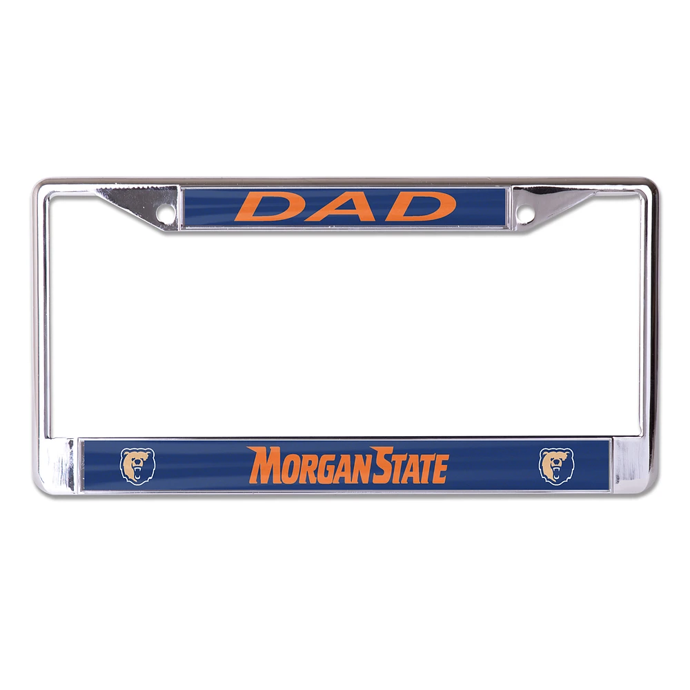 WinCraft Morgan State Bears Metal Supporter License Plate Frame