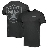 Men's '47 Black Las Vegas Raiders Fast Track Tonal Highlight T-Shirt