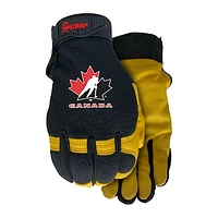 Men's Watson Gloves Black/Yellow Hockey Canada Multi-Purpose Flextime