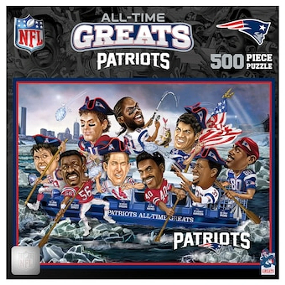 New England Patriots 500-Piece All-Time Greats - Puzzle