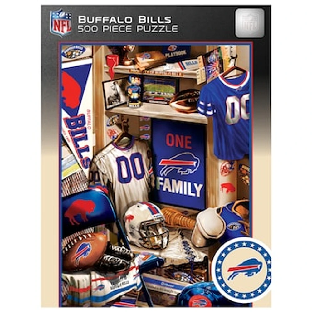 Buffalo Bills 500-Piece Locker Room - Puzzle