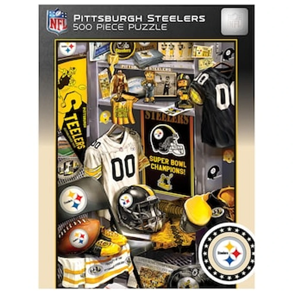 Pittsburgh Steelers 500-Piece Locker Room - Puzzle