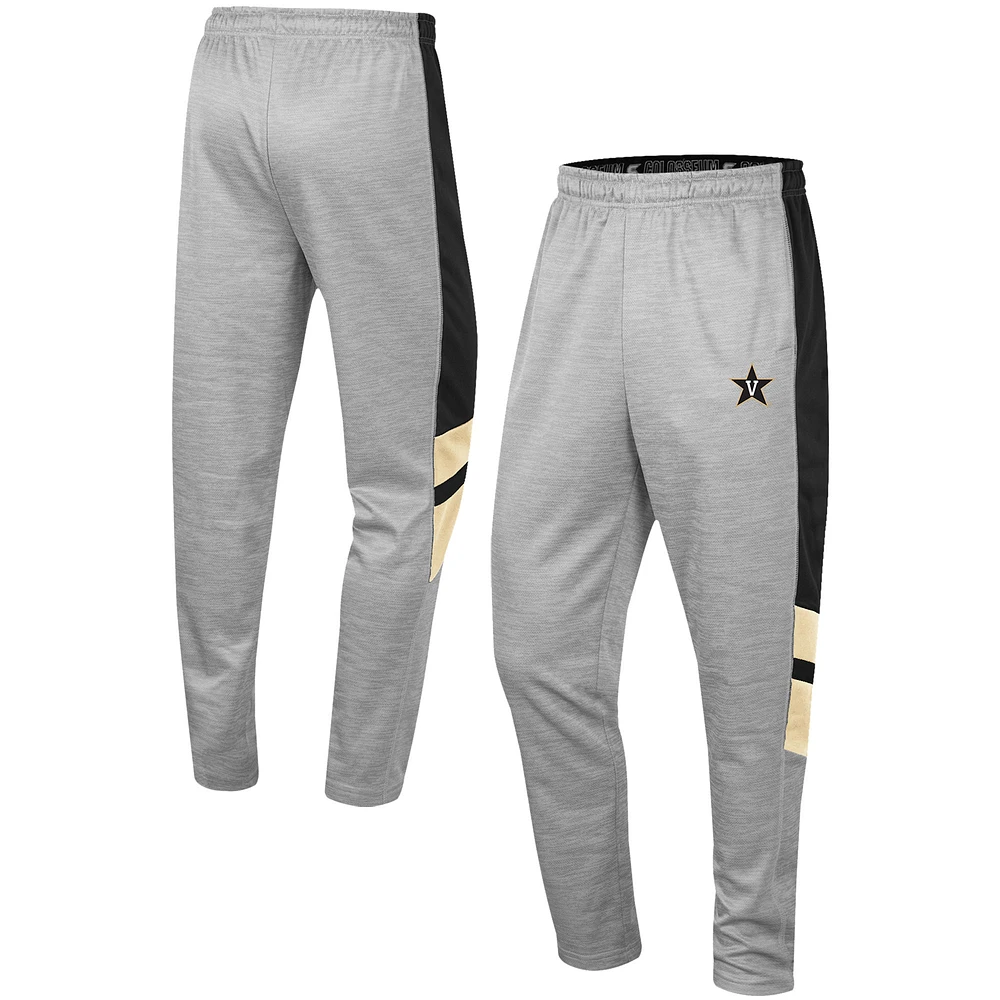 Men's Colosseum Heathered Gray/Black Vanderbilt Commodores Bushwood Pants