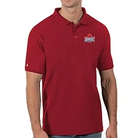 Men's Antigua Red Toronto Rock Legacy Pique Polo