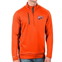 Men's Antigua Buffalo Bandits Generation Quarter-Zip Pullover Top