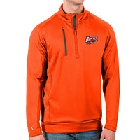 Men's Antigua Buffalo Bandits Generation Quarter-Zip Pullover Top