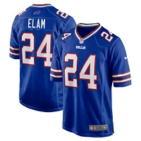 Men's Nike Kaiir Elam Royal Buffalo Bills Player Game Jersey