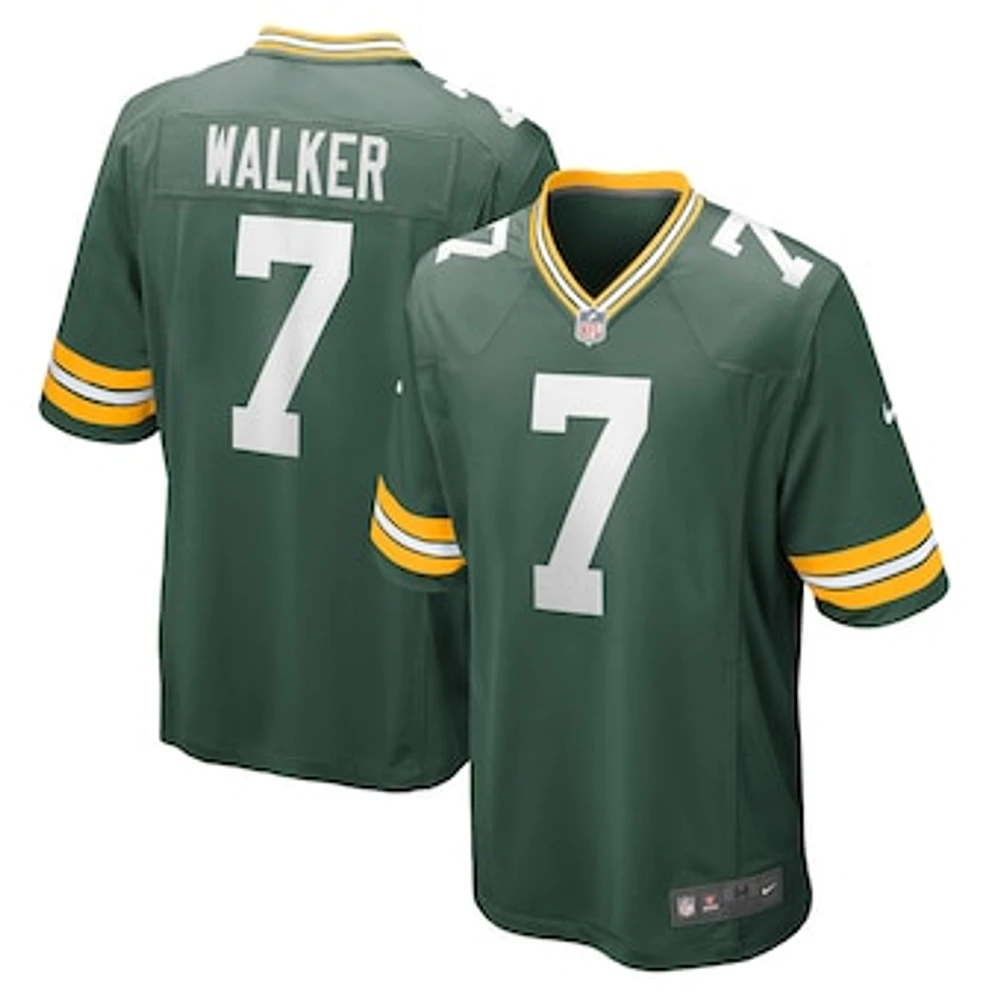 Men's Nike Quay Walker Green Bay Packers Player Game Jersey