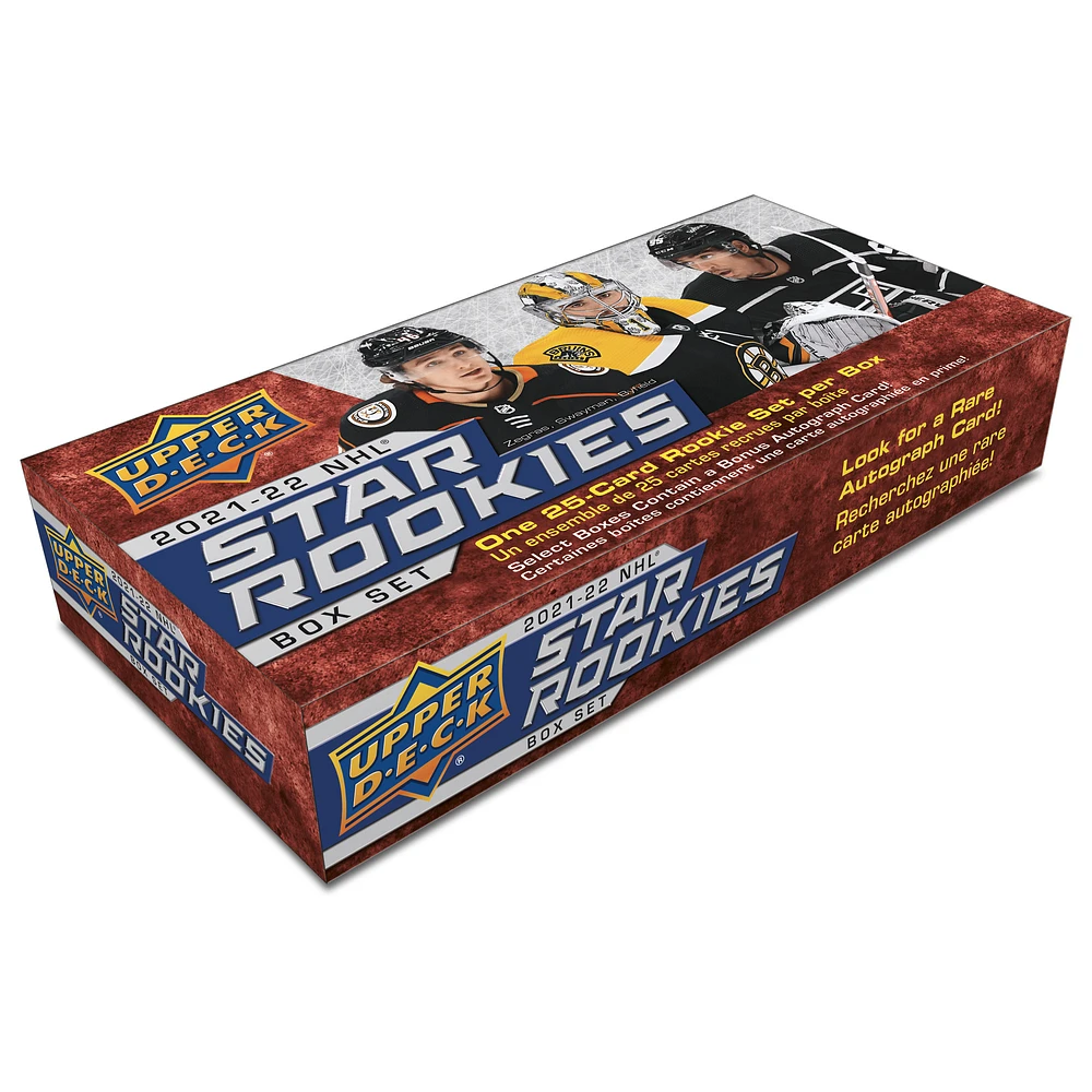 2021-22 Upper Deck Rookie Box - Factory Sealed 25-Card Set