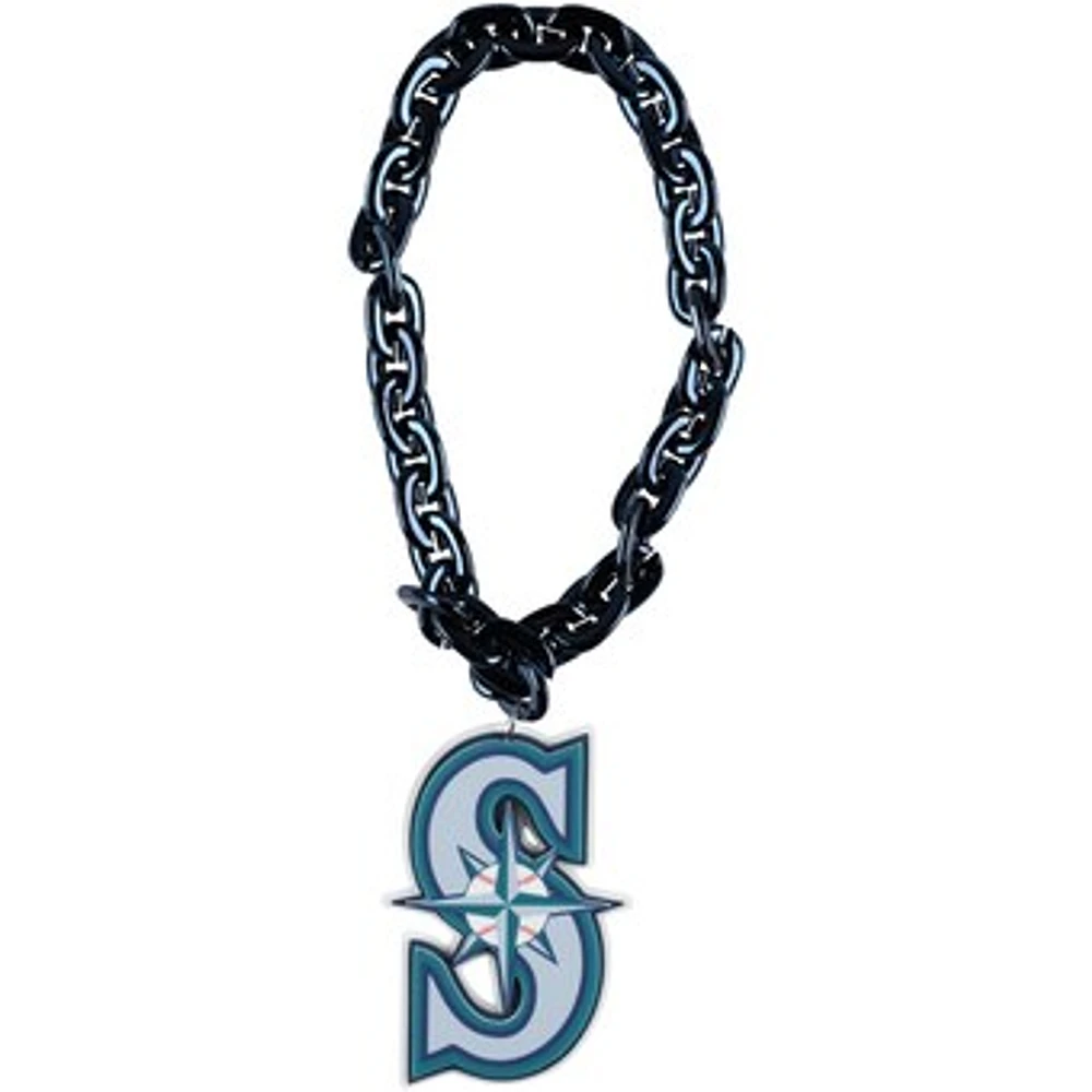 Navy Seattle Mariners Team Logo Fan Chain