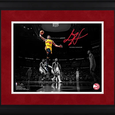 De'Andre Hunter Atlanta Hawks Facsimile Signature Framed 11" x 14" Player Spotlight Photograph