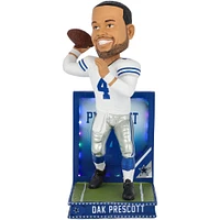 FOCO Dak Prescott Dallas Cowboys Light Up Back Plate Bobblehead