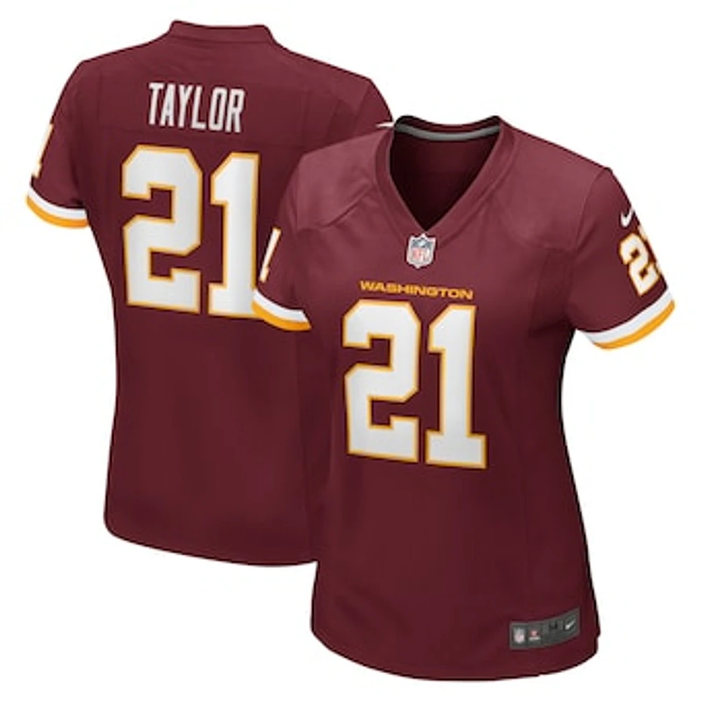 Woman's Nike Sean Taylor Burgundy Washington Football Team Retired Player Game Jersey