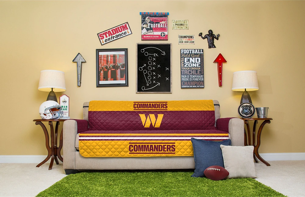 Washington Commanders Sofa Protector