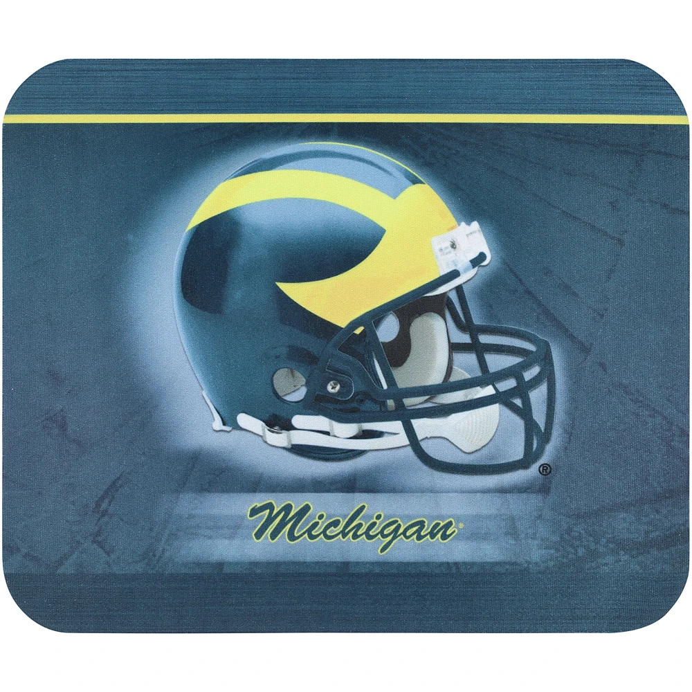 Michigan Wolverines Helmet Mouse Pad