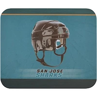 San Jose Sharks Helmet Mouse Pad