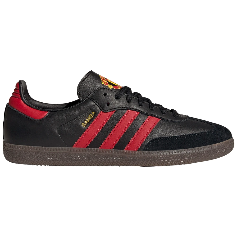 Men's adidas Black Manchester United Team Samba Shoes